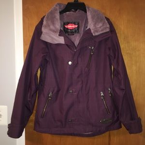 SIMS snowboard purple winter jacket